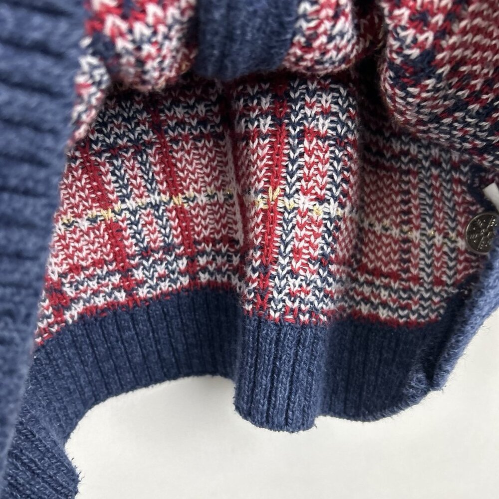 VTG Northern Treasures Parkhurst Cardigan Womens Small Mountain Holiday Winter - Picture 11 of 13
